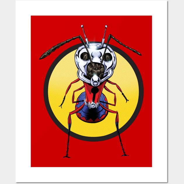 Ant-Ant Wall Art by ThirteenthFloor